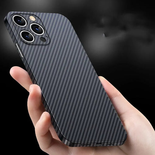 Carbon Fiber-Style Slim iPhone Case Gizmo Grove Finds