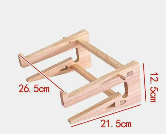 Eco-Friendly Wooden Device Stand