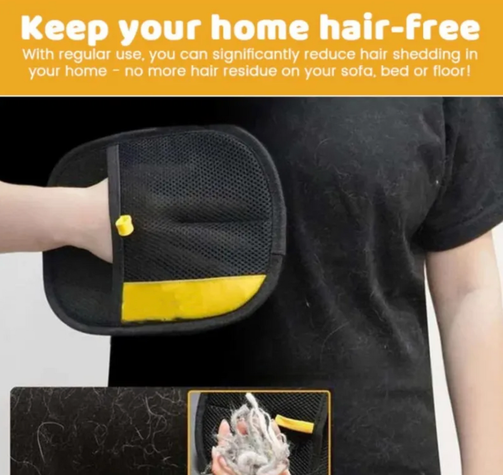 Reusable Pet Hair Removal Mitt