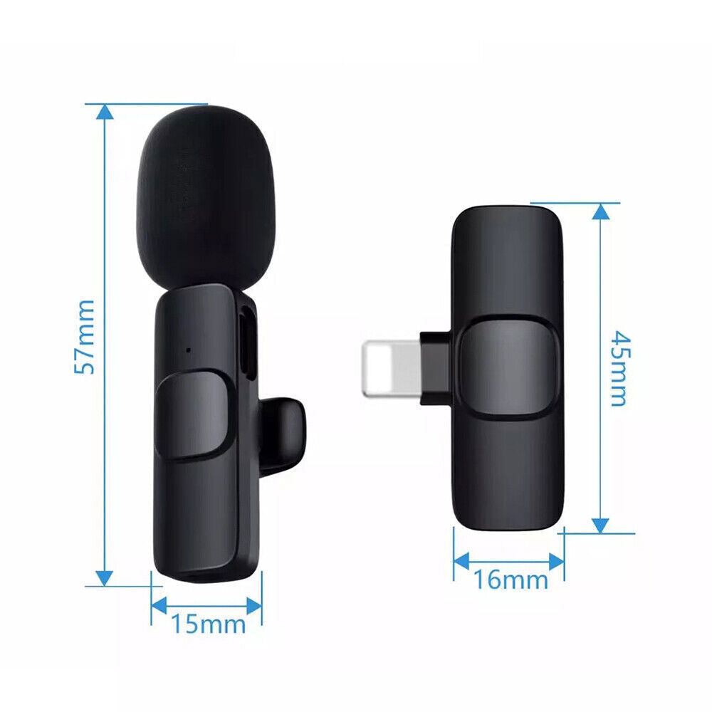 Pocket Wireless Lavalier Microphone for iPhone & Android
