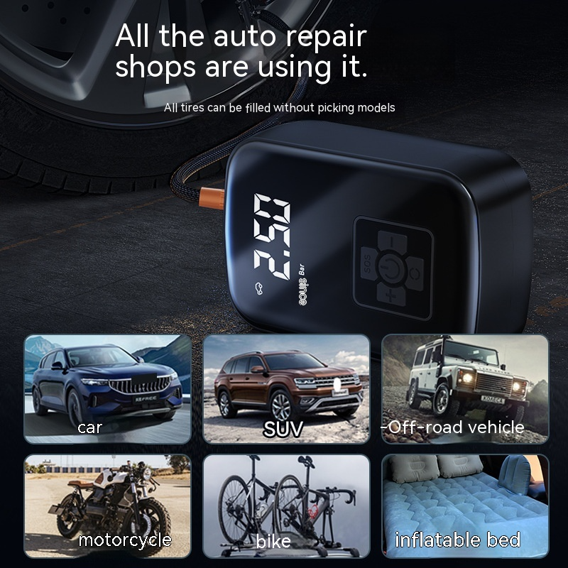 Auto AirGo Wireless Inflator