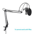 Pro Audio Microphone Kit with Stand and Filter Gizmo Grove Finds