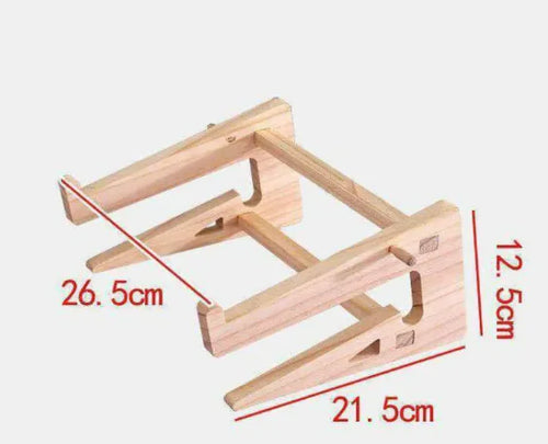 Eco-Friendly Wooden Device Stand