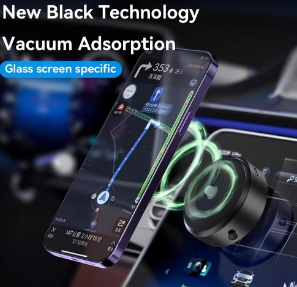 Dual-Sided Magnetic Car Phone Mount