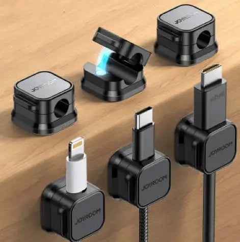 Magnetic Cable Organizer Clips Gizmo Grove Finds