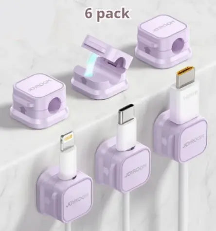 Magnetic Cable Organizer Clips Gizmo Grove Finds
