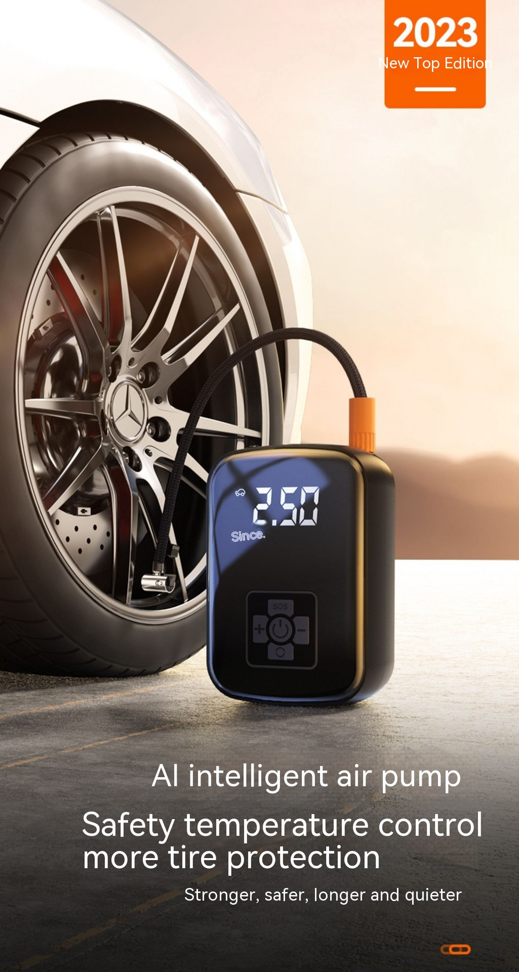 Auto AirGo Wireless Inflator